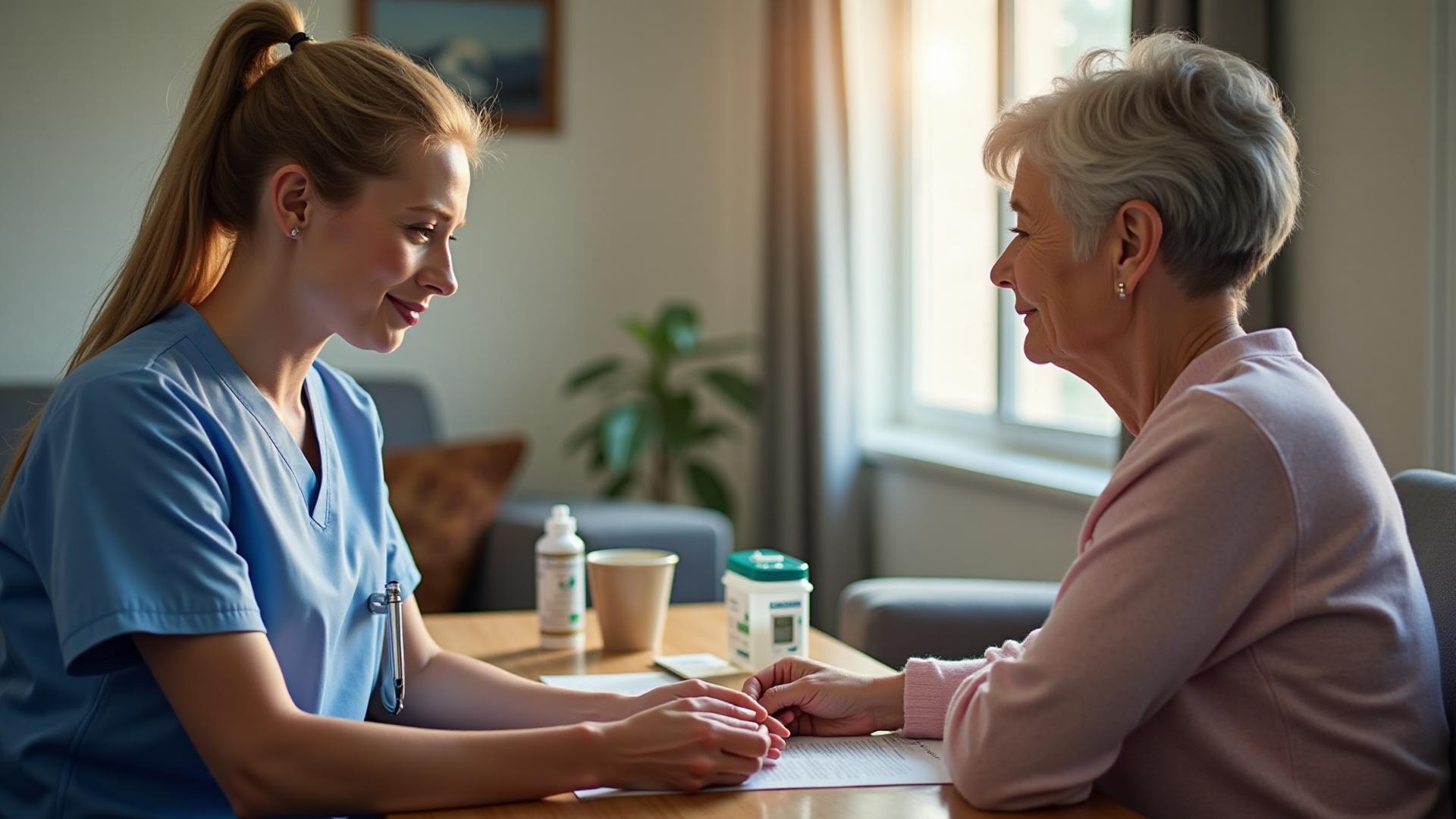 Registered nurse providing clinical care