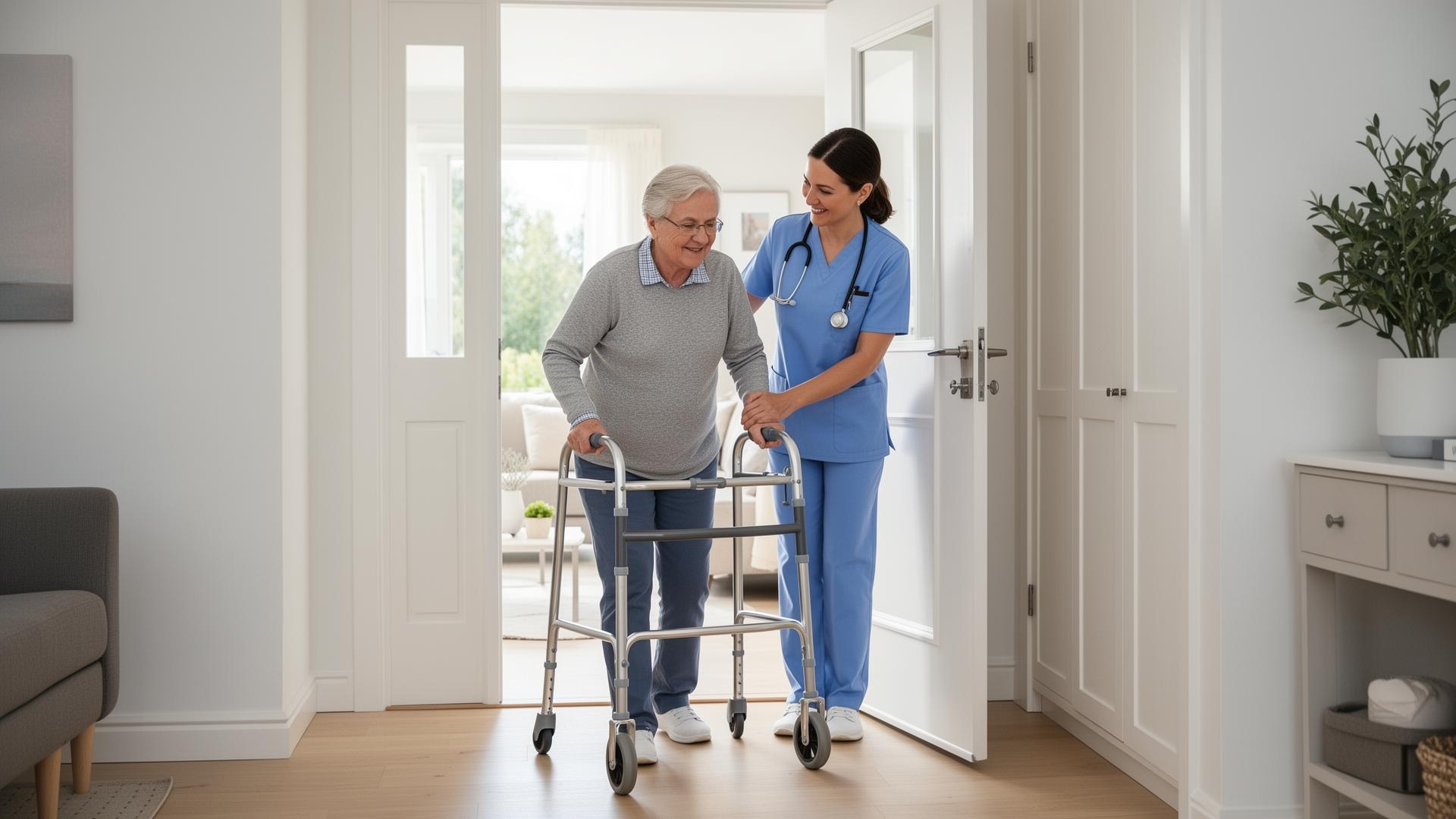 Hospital to home transition support services